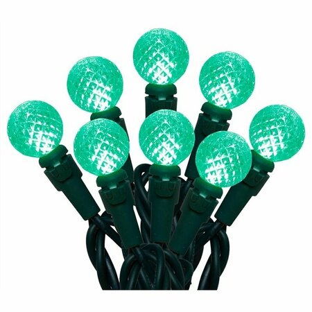 HOMETOWN HOLIDAYS 2339-05/U14E320C Light Set, 4.8 W, 70-Lamp, LED Lamp, Green Lamp, 25,000 hr Average Life U14E320C